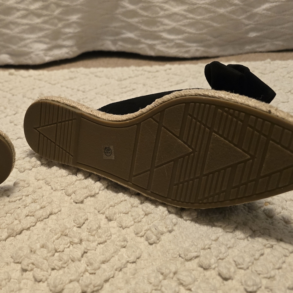CCOCCI Black Bow Mules - Picture 5 of 7